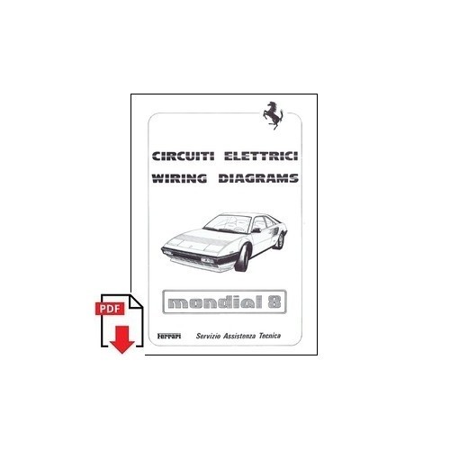 1981 ferrari mondial wiring - 8,
