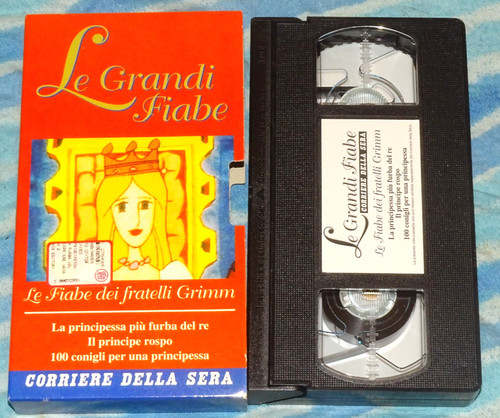 Vhs grandi fiabe - grandi,
