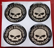 4 Adesivi Stickers Motore 3D Resinati HARLEY-DAVIDSON V-Rod VRSCD Motorcycles 30