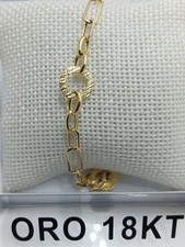 Bracciale in oro giallo 750 18