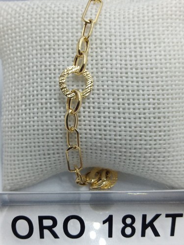 Bracciale oro giallo 750 18 - in,