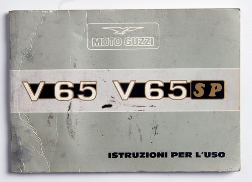 Moto guzzi 650 libretto - guzzi,