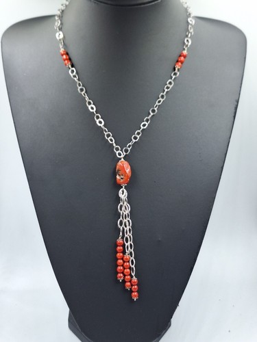 Collana donna vero corallo - collana,