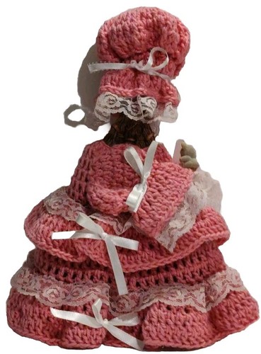 Bambola scopa bianca - , rosa
