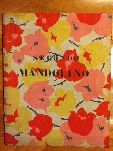 Mandolino manoscritto musicale - mandolino,