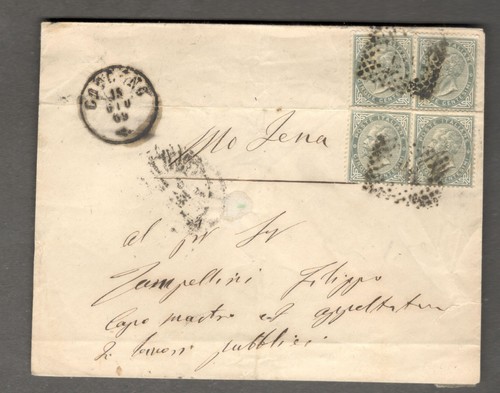 1869 italia lettera - 1869,