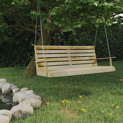 Panchina dondolo legno - dondolo, di