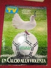 SORRISI E CANZONI TV 1989 N. 35 CON INSERTO CALENDARIO CALCIO SERIE A E B. 