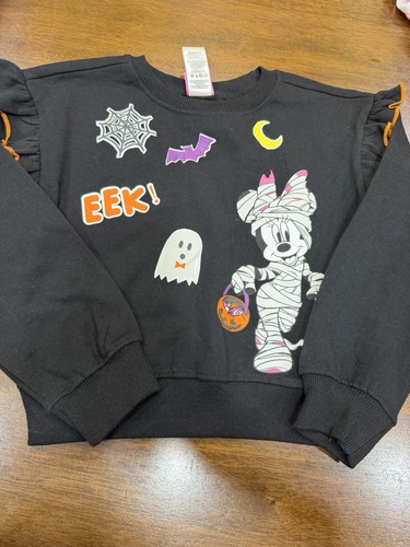 Felpa halloween disney minnie - felpa,
