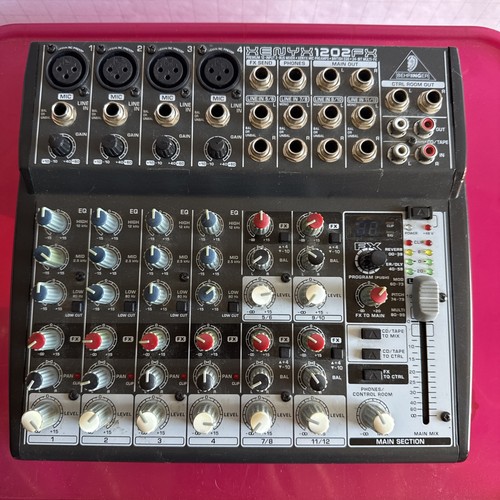 Behringer xenyx 1202fx mixer - behringer,