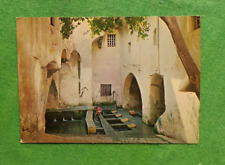 Cartolina Cefalù - antico lavatoio con bambino - viaggiata