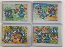 Kinder 4 Puzzle Funny Fanten 1995 - Con porta tessere in plastica rigida