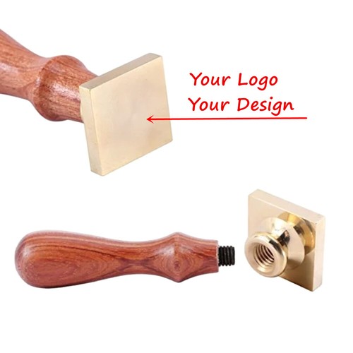 Custom square wax seal - square,