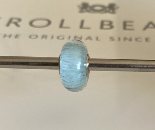 Trollbeads mini perlina blu - perlina,