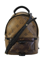 Louis Vuitton Mini Zaino Unisex Adulti Tela Monogram Palm Springs Marrone