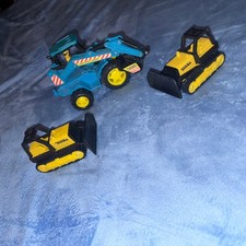 Bulldozer e braccio rotante