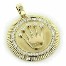 Ciondolo corona re uomo