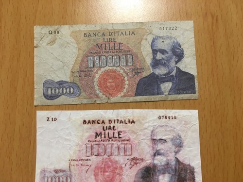 Rare banconote falsi - banconote, d'