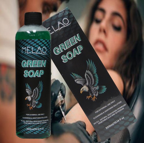 Sapone detergente per tatuaggi