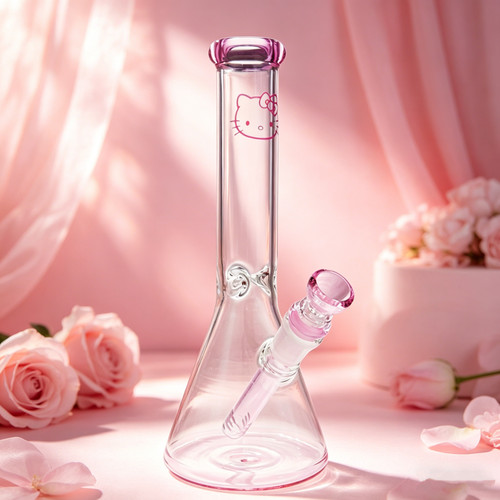 Bong vetro rosa - bong,
