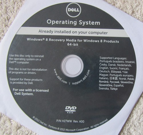 Dell dvd reinstallazione - di,