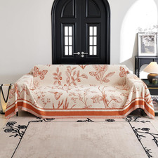 Coperta Multifunzione per Divano - Trapunta Arancione 180*130Cm