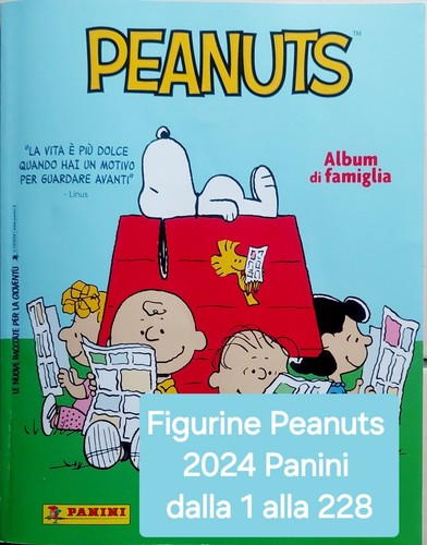 Figurine panini peanuts 2024 - figurine,