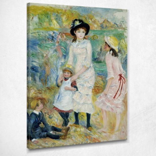 Bambini riva mare - riva,