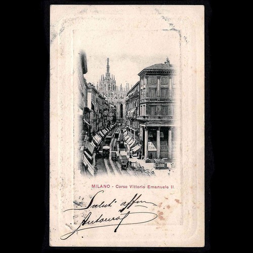 Cartolina postcard milano - cartolina,