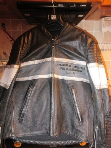 Giubbotto pelle uomo arlen - giubbotto,