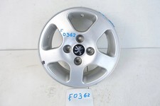 1x Cerchio in Lega 14 Pollici 5.5" 4x108 18ET 7252183 Peugeot 107 Rim Wheel
