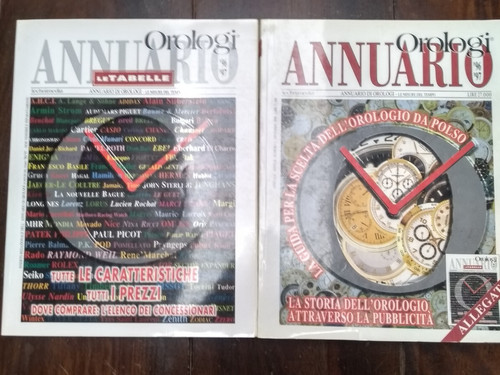 Catalogo annuario orologi anno - annuario,