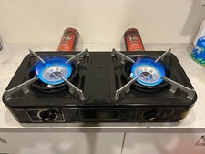 Stufa a gas doppia portatile