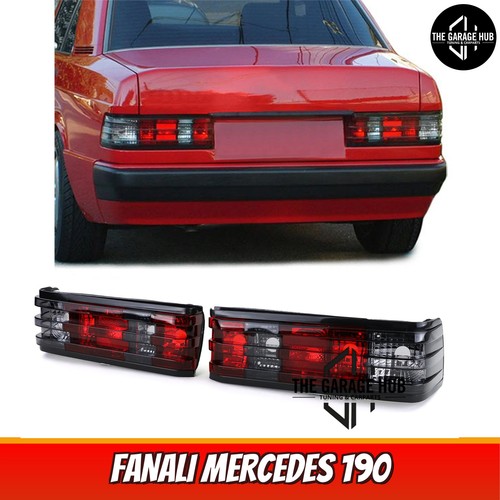 Fanali posteriori rossi neri - rossi,