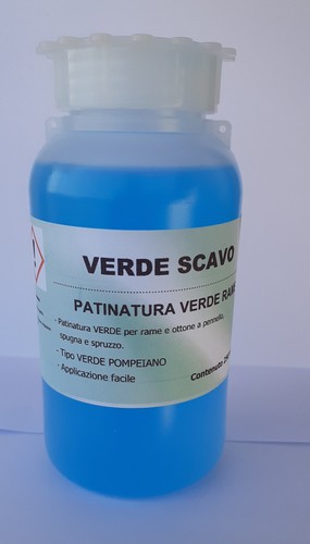 Patina verde rame - antico, per