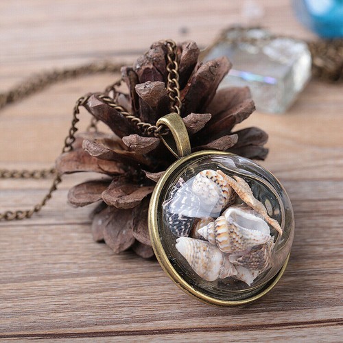 Collana con conchiglie - conchiglie, idea