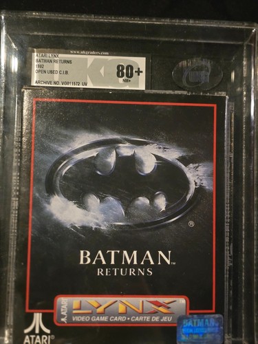 Atari lynx graded - lynx, batman