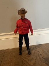 ACTION JOE SOLO OUTFIT GUARDIA CANADESE VINTAGE 1975 HASBRO big Jim GI JOE MAN