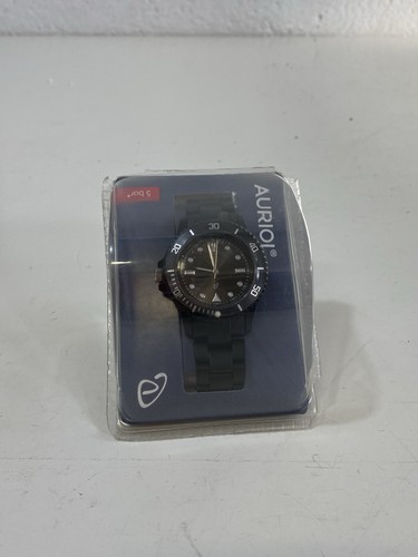 Orologio auriol nero quarzo - orologio, 5