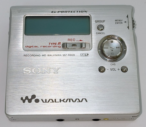 Sony r909 silver walkman - mz-r909,