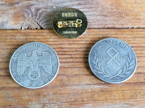 Adolf hitler lot - hitler, coins