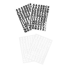  1 Set di ferro in vinile su lettere di ferro su lettere PU Vinil ferro su