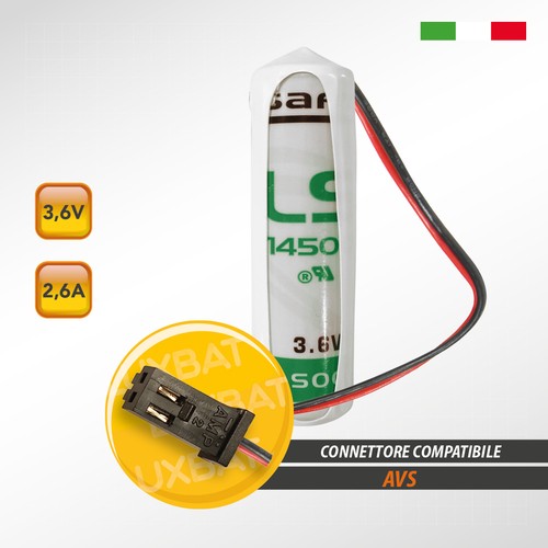 Zb022 avs ls14500 2 6ah - avs, 3.6v