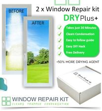 2x Kit Window Plus +50% Extra - Clears unità doppi vetri a condensazione intrappolata