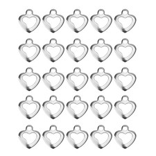  50 Pcs Ciondolo Cuore