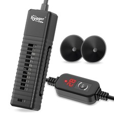 hygger Mini Aquarium Heater 100W Riscaldatore per Acquario con Display Digitale