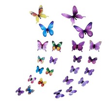 12 Pezzi Adesivi Murali