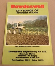 DOWDESWELL DP7 gamma di aratri