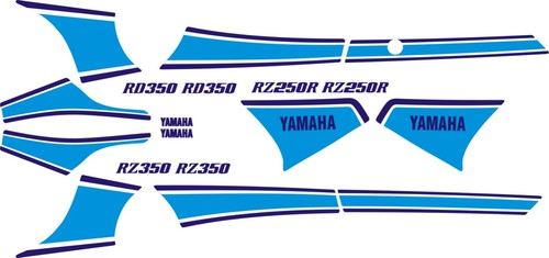 Decalcomanie per yamaha - decalcomanie, rd