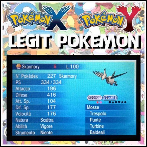 Legit pokemon phisical - x, •